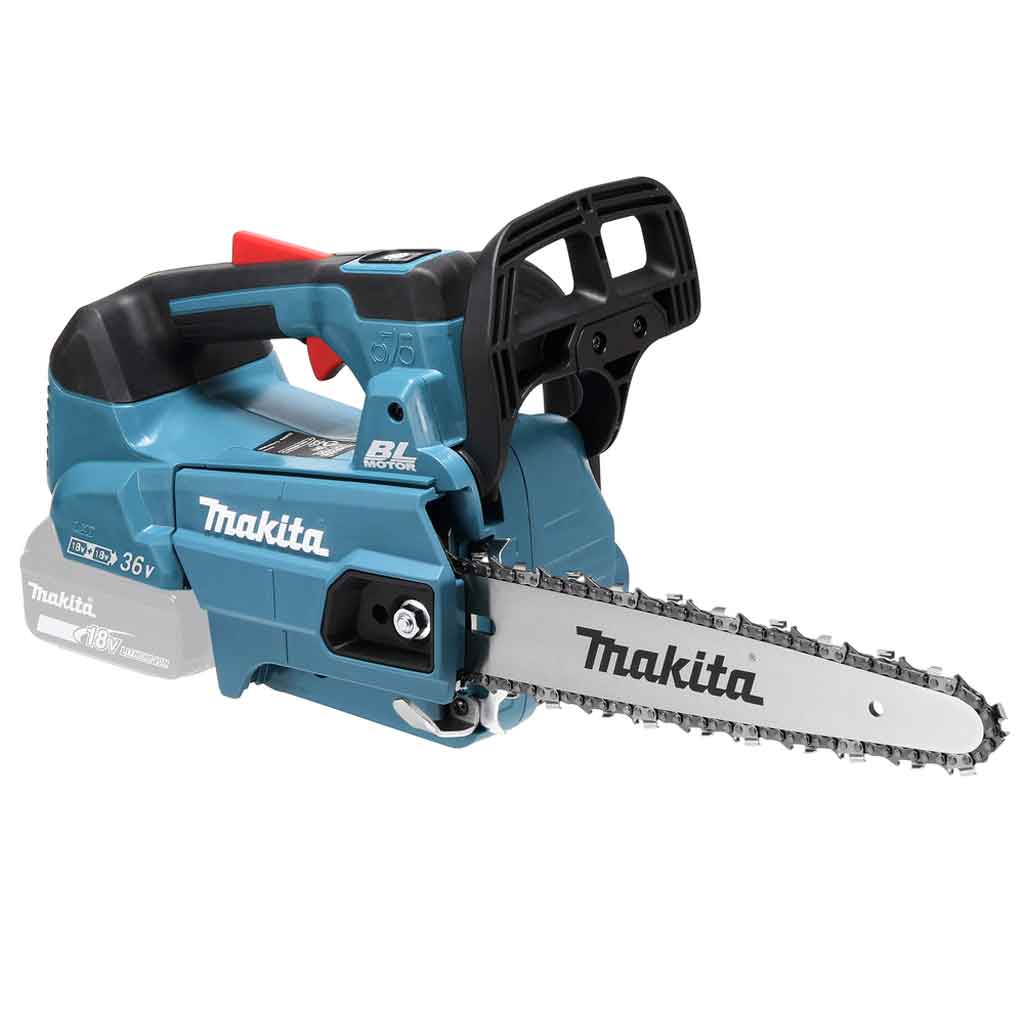 Makita DUC256CZ Elettrosega 36V LXT 25cm Barra Carving senza Batteria Fronte
