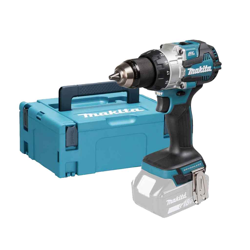 Makita DHP489ZJ Trapano avvitatore con percussione 18V LXT senza batteria Makpac
