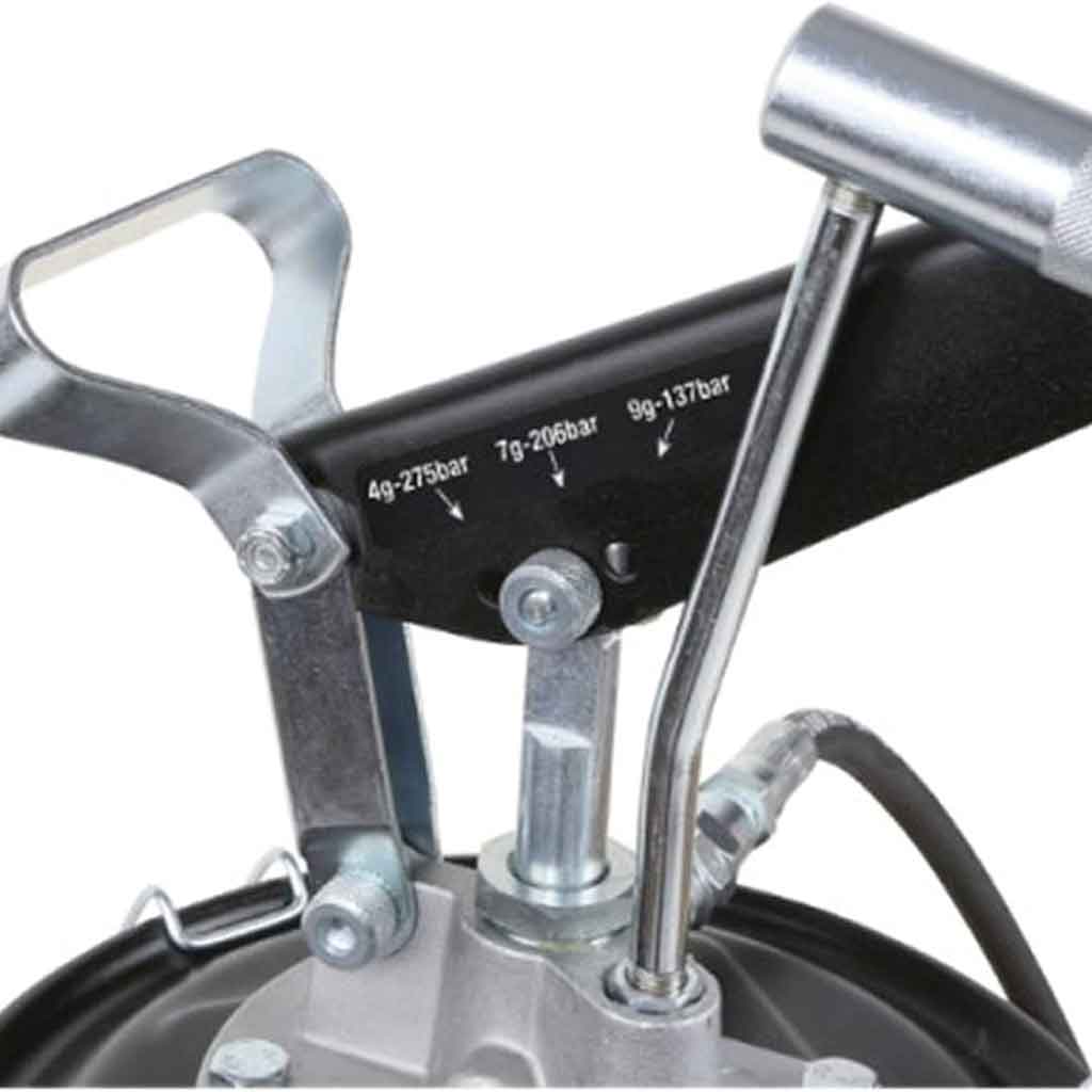 Beta 1750KG10 Ingrassatore a Leva da 10 kg con tubo ad alta pressione 017500100 Reg