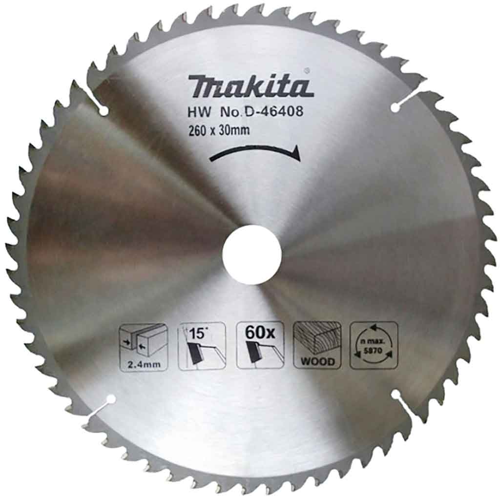 Makita D 46408 Lama Standard T.C.T