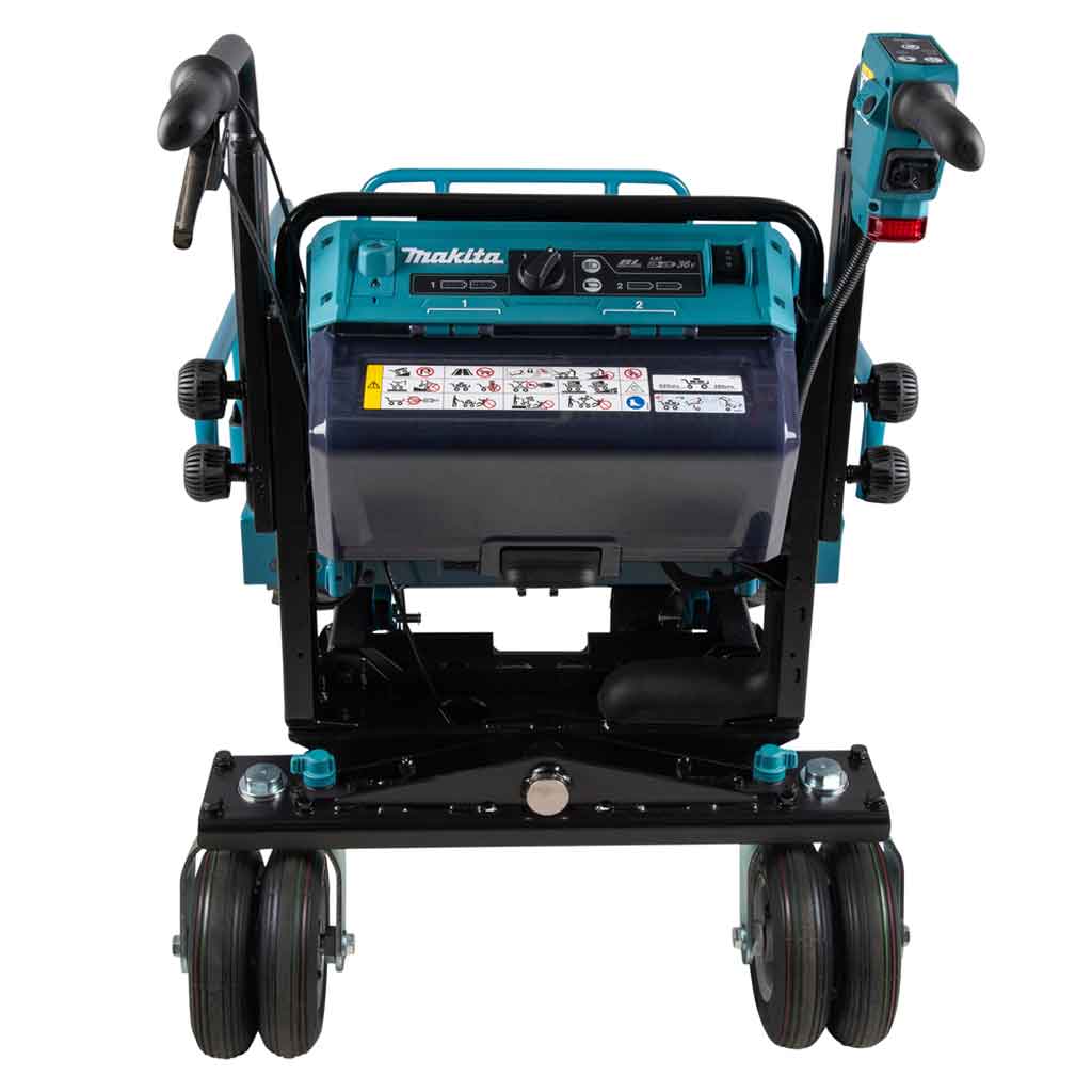 Makita DCU601Z Carriola con piattaforma di carico sollevabile 300Kg LXT 36V Back