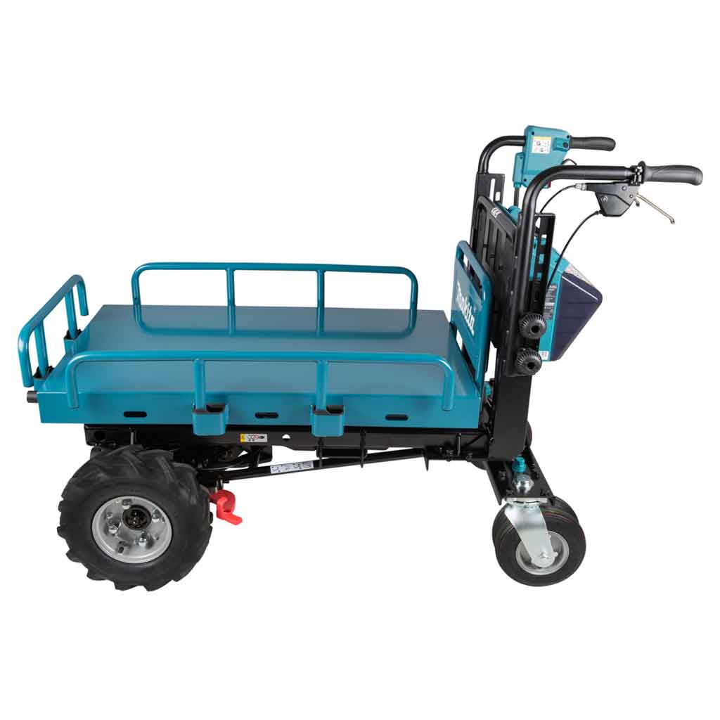 Makita DCU601Z Carriola con piattaforma di carico sollevabile 300Kg LXT 36V Side