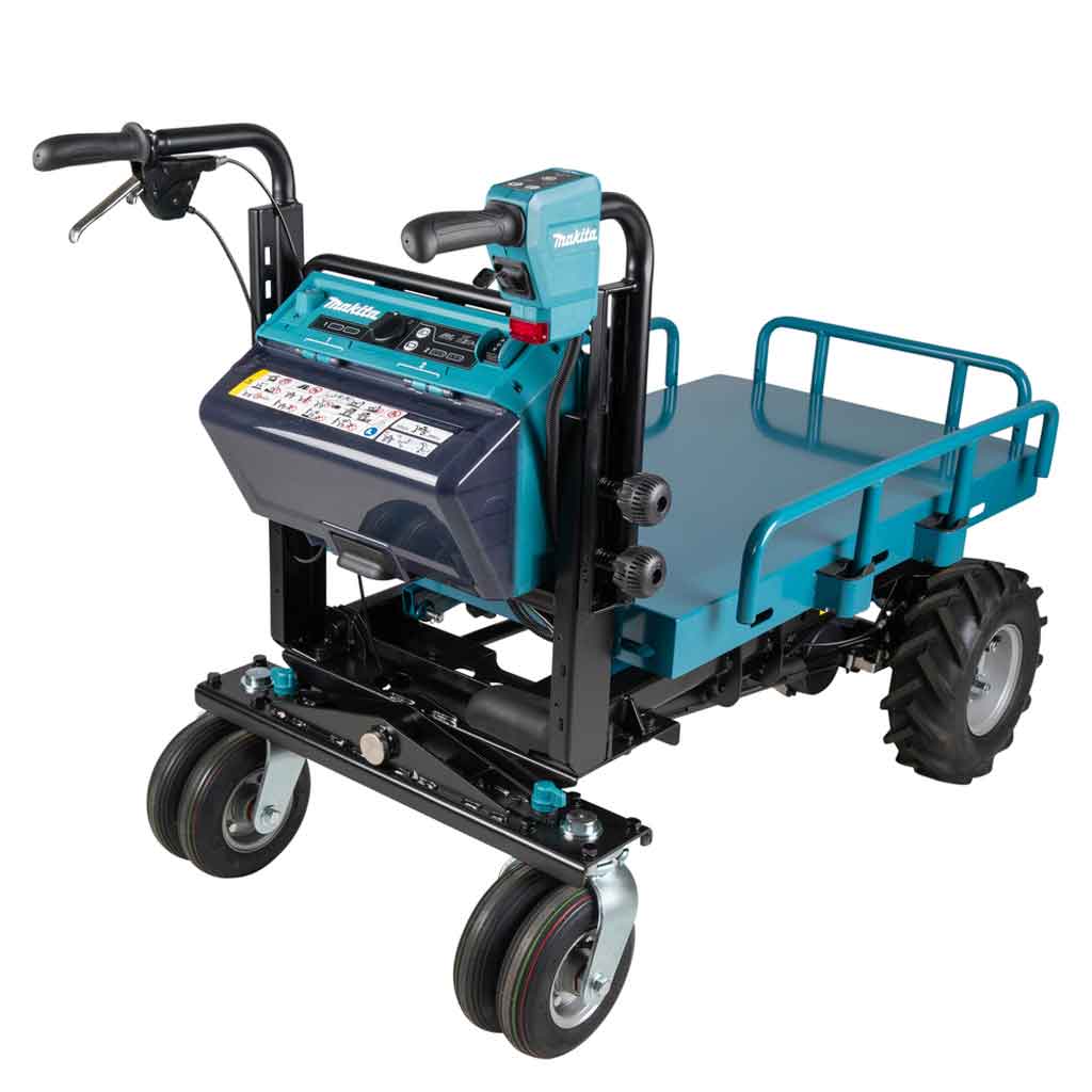 Makita DCU601Z Carriola con piattaforma di carico sollevabile 300Kg LXT 36V SideA