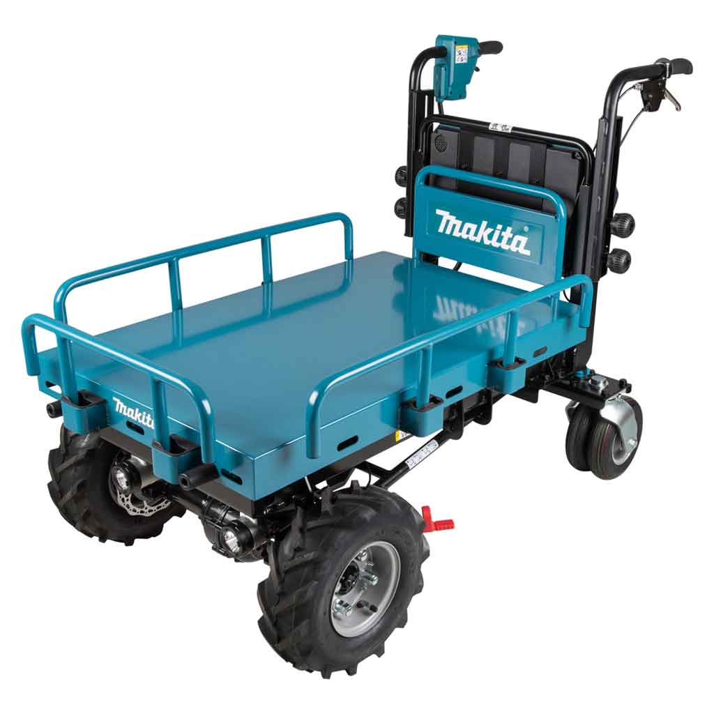 Makita DCU601Z Carriola con piattaforma di carico sollevabile 300Kg LXT 36V