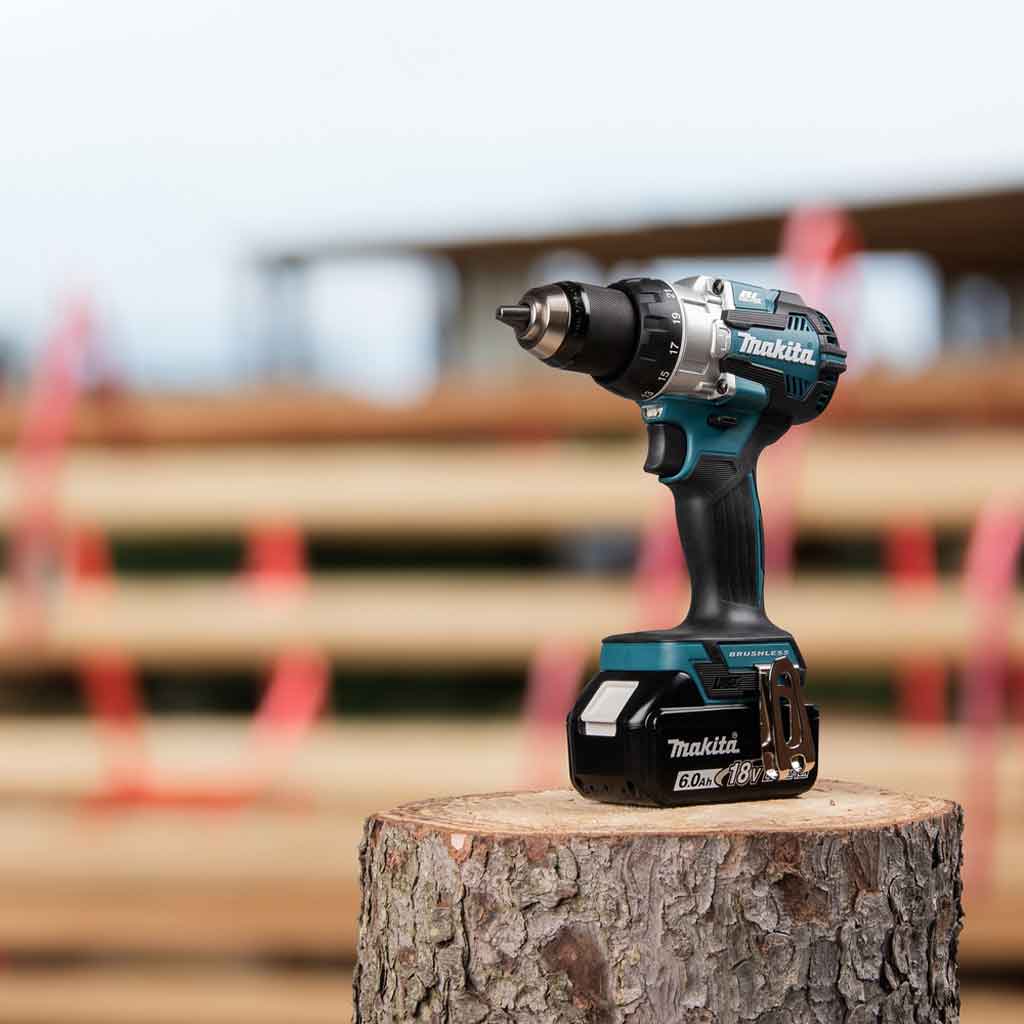 Makita DHP489RTJ Trapano avvitatore con percussione 18V LXT 7