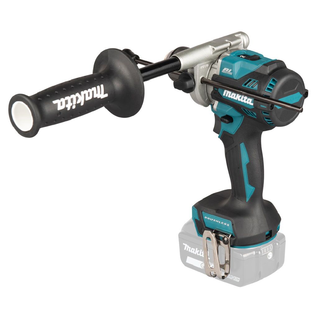 Makita DHP492Z Trapano Avvitatore a percussione 18V 141Nm Senza Batteria BackSide