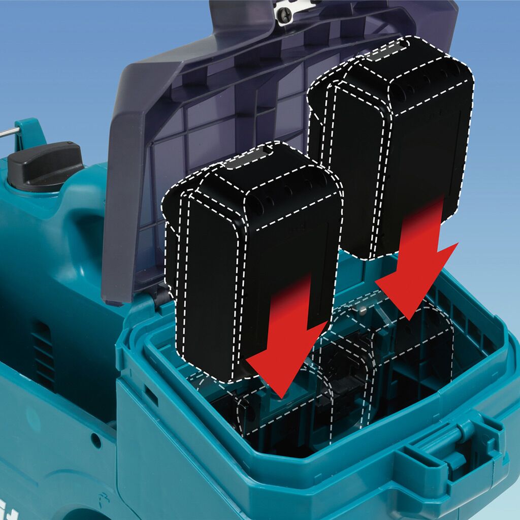 Makita DHW080ZK Idropulitrice a freddo 36V senza batteria 8