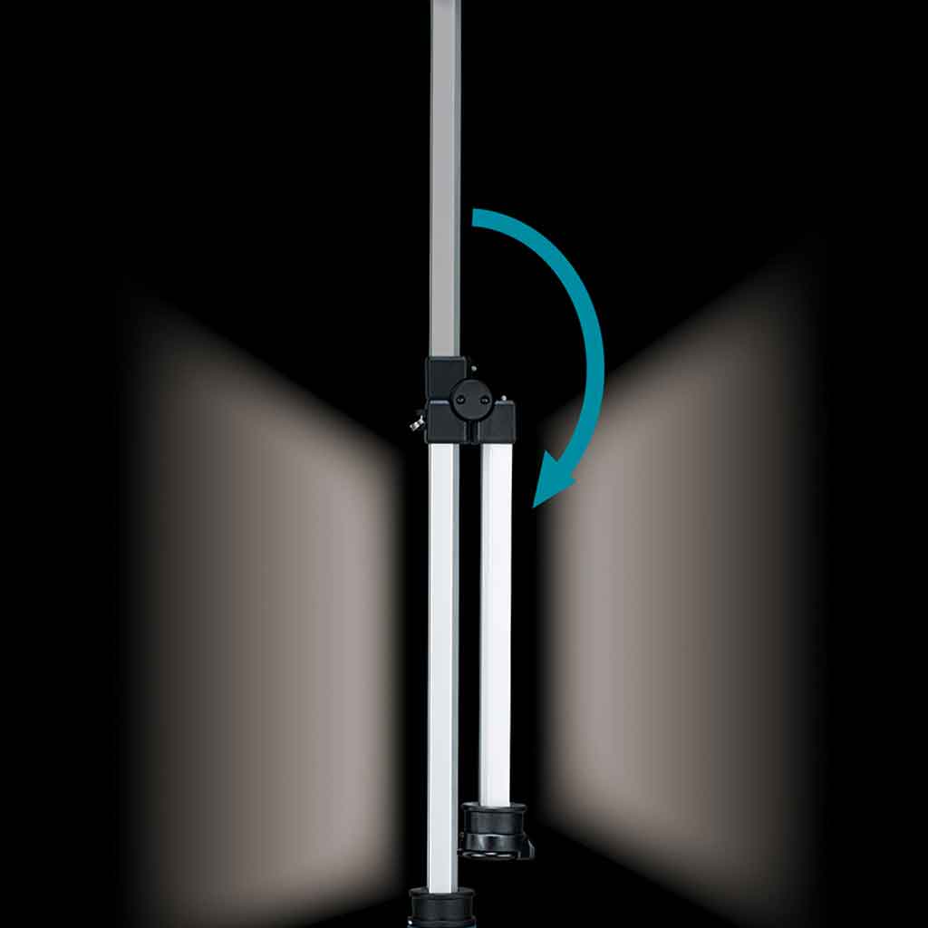 Makita DML818 Torcia Led telescopica 18V 1700Lm senza batteria 7