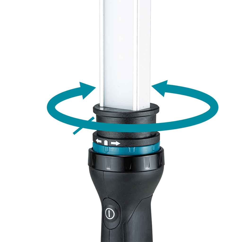 Makita DML818 Torcia Led telescopica 18V 1700Lm senza batteria 8