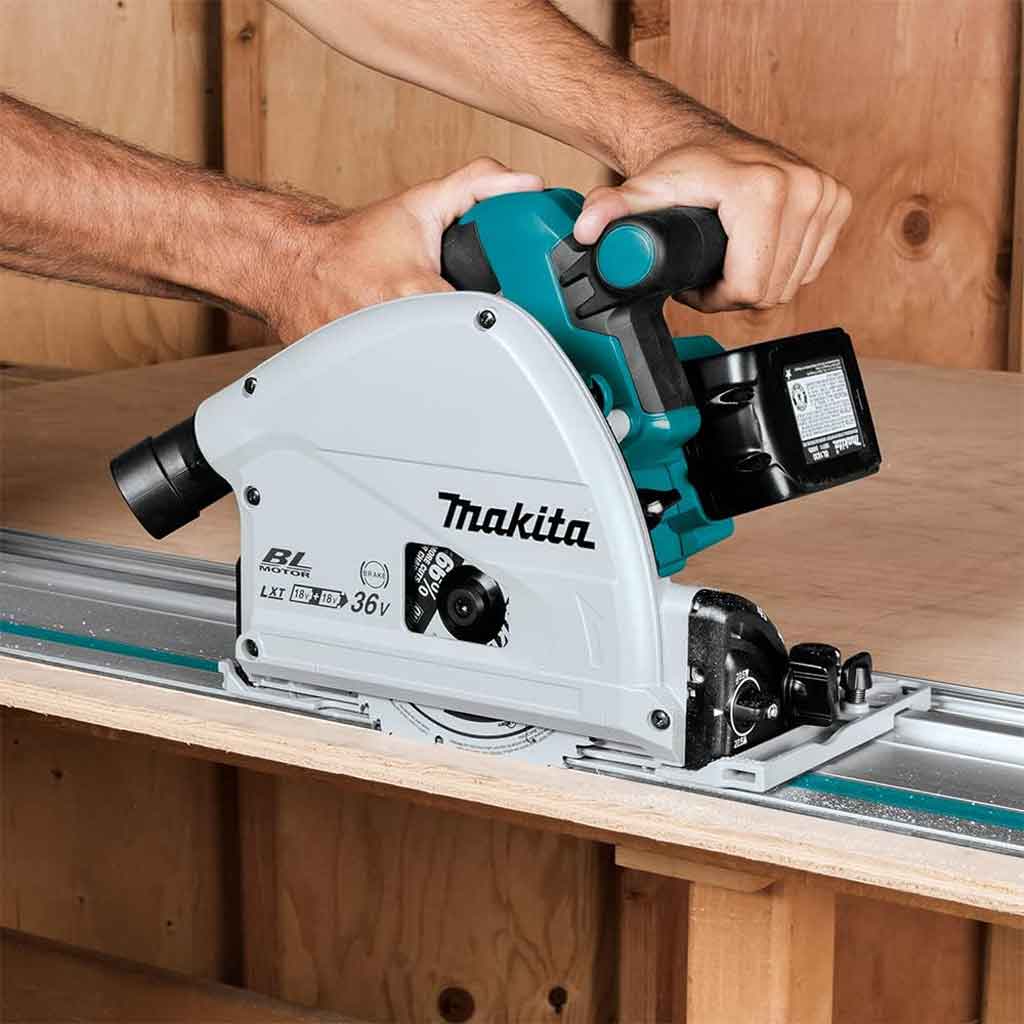 Makita DSP600ZJ Sega Circolare ad affondamento 36V 165 mm senza batterie 8