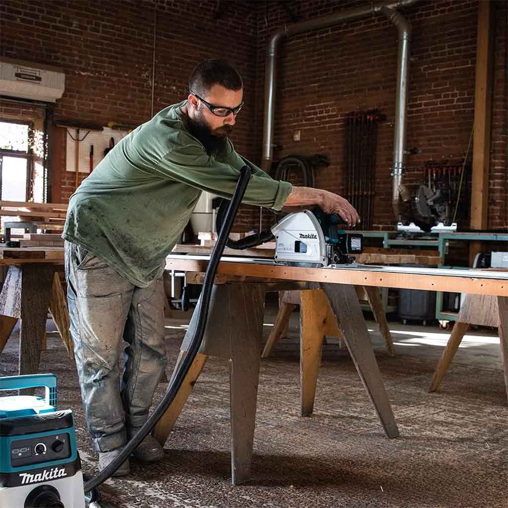 Makita DSP600ZJ Sega Circolare ad affondamento 36V 165 mm senza batterie 9
