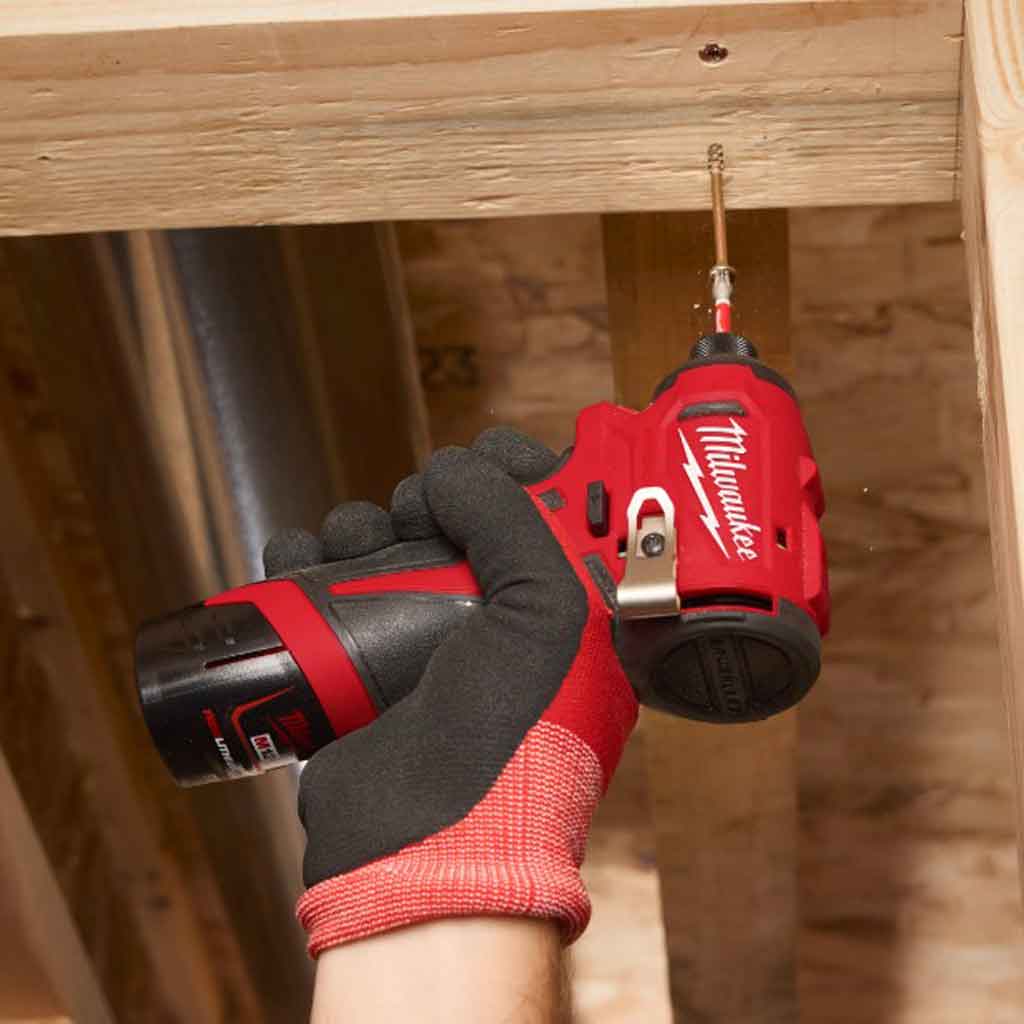 Milwaukee M12 BLIDRC 0 Avvitatore ad impulsi senza batteria 4933499689 Work2