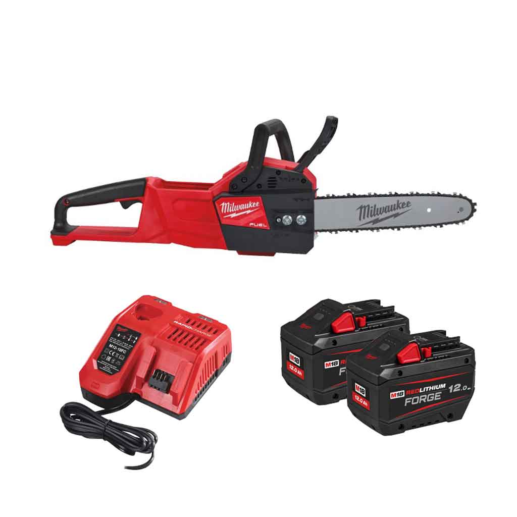 Milwaukee M18 FCHSC 122 Elettrosega 30cm Fuel Brushless 18V con batteria–4933499219