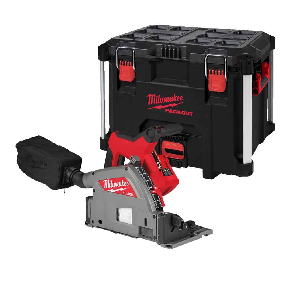 Milwaukee M18 FPS55 0P Sega Circolare ad affondamento M18 con valigia Packout