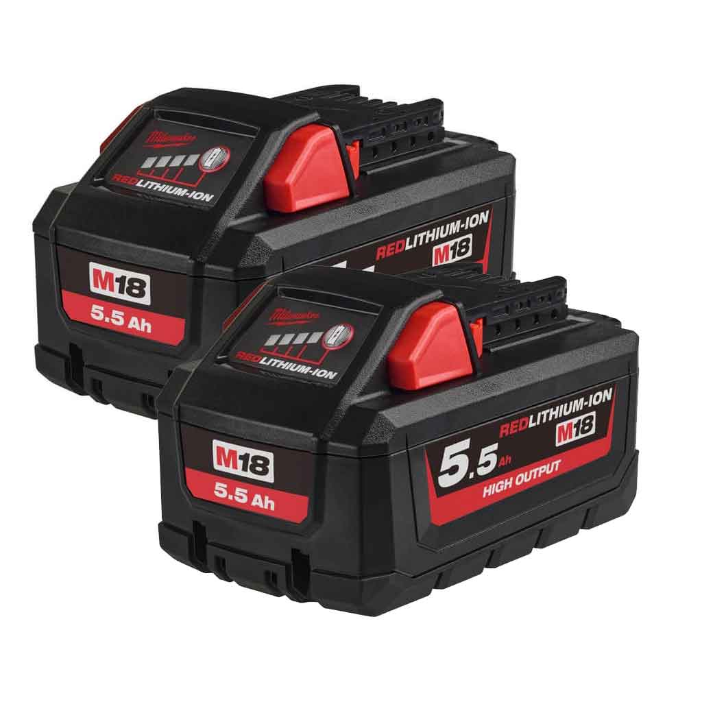 Milwaukee M18 HB5,5 Kit 2 Pezzi