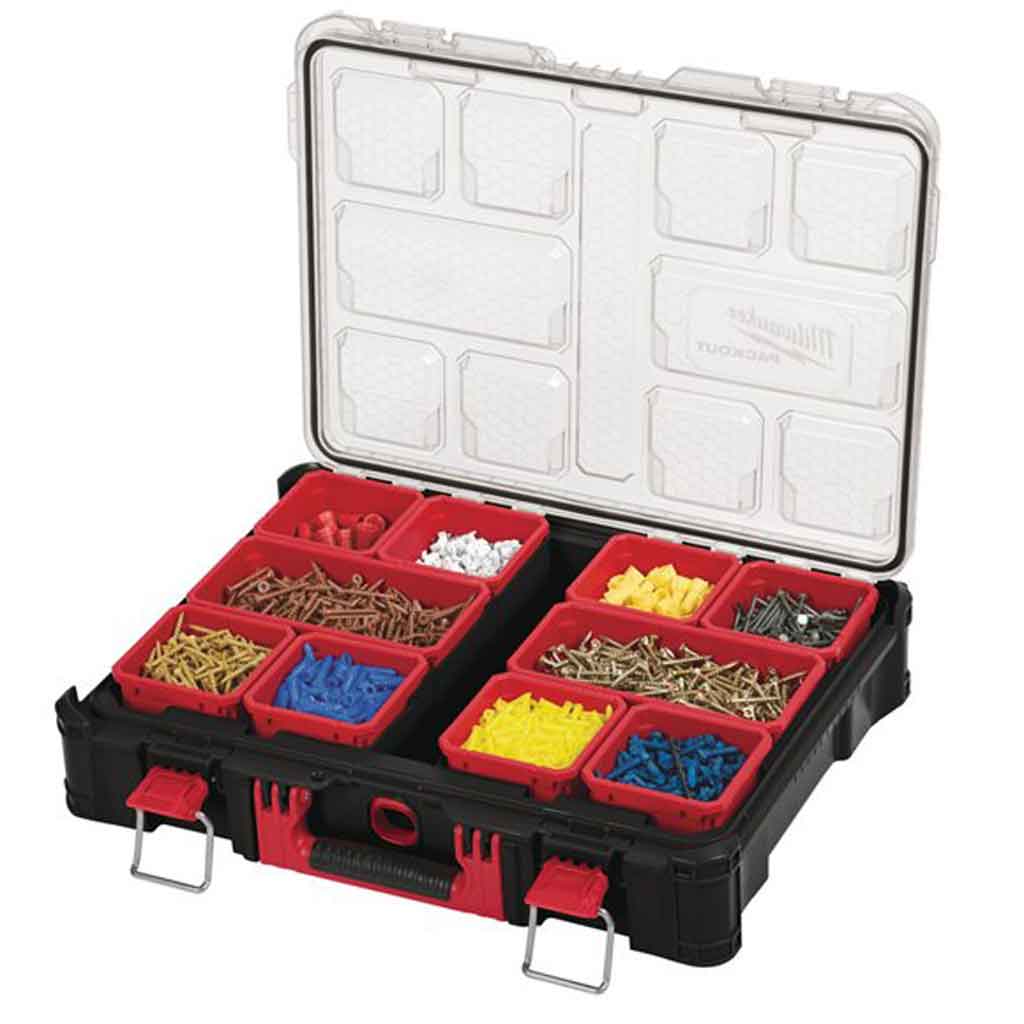 Milwaukee PACKOUT Valigia porta minuteria 4932464082 2