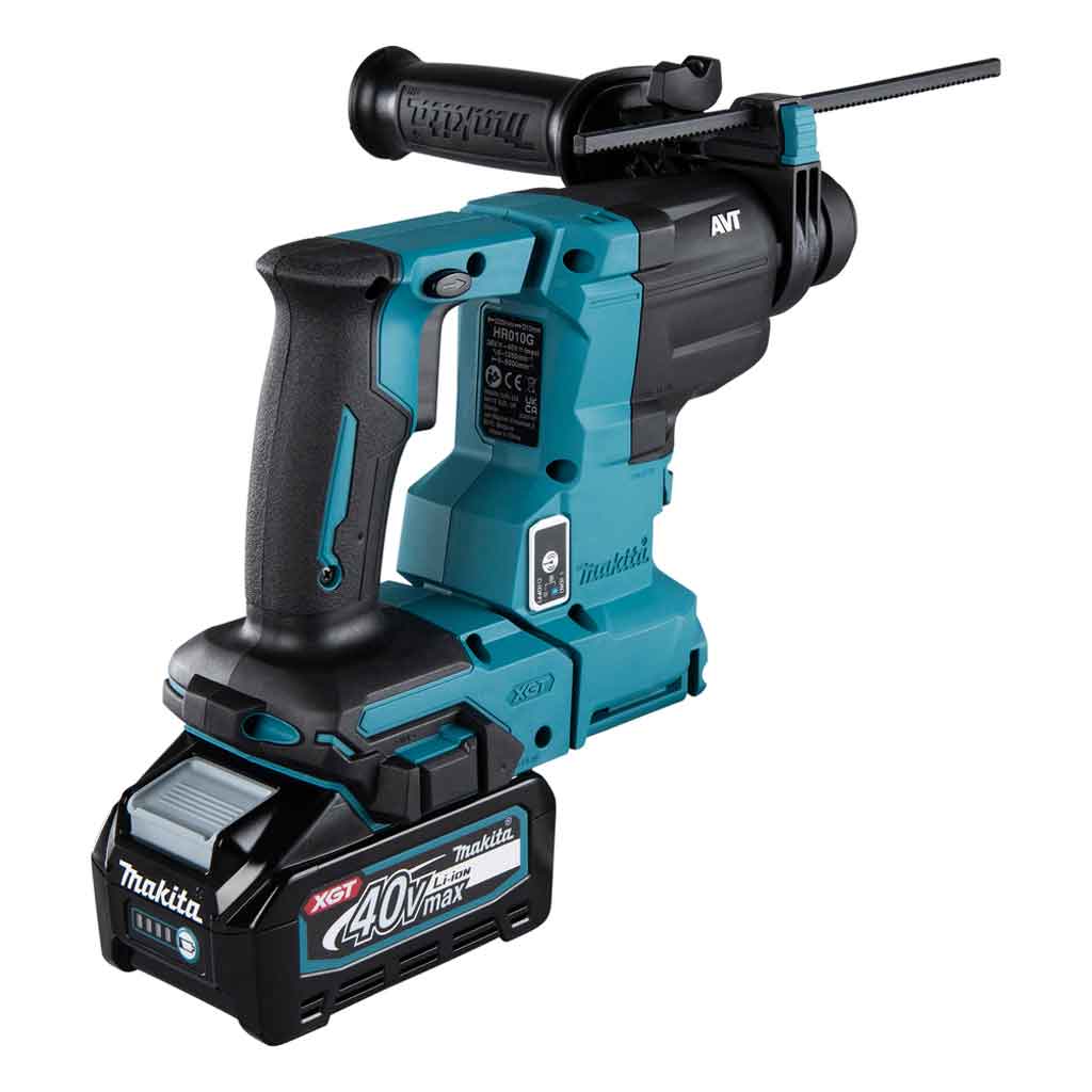 Makita HR010GD201 Tassellatore 40V XGT 2,1J con 2 Batterie 4