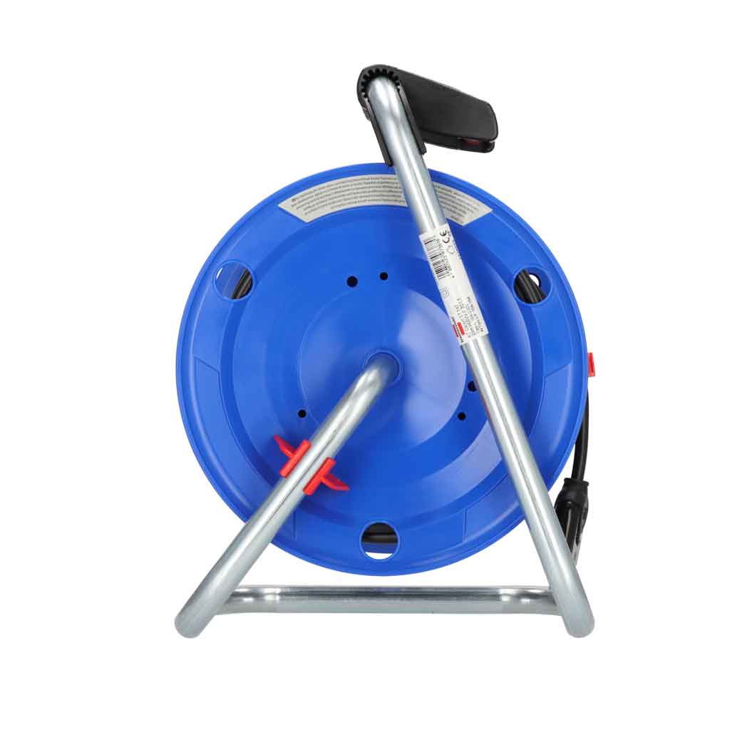 Brennenstuhl 1218055 Avvolgicavo con cavo 3G1,5 25m con 4x prese 230V16A Retro