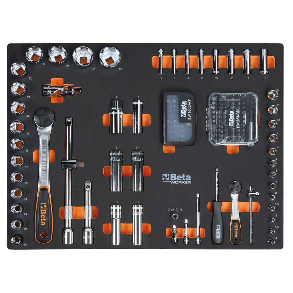 Beta C45PRO 2.0 B7W Arredo officina con 196 utensili BW 1