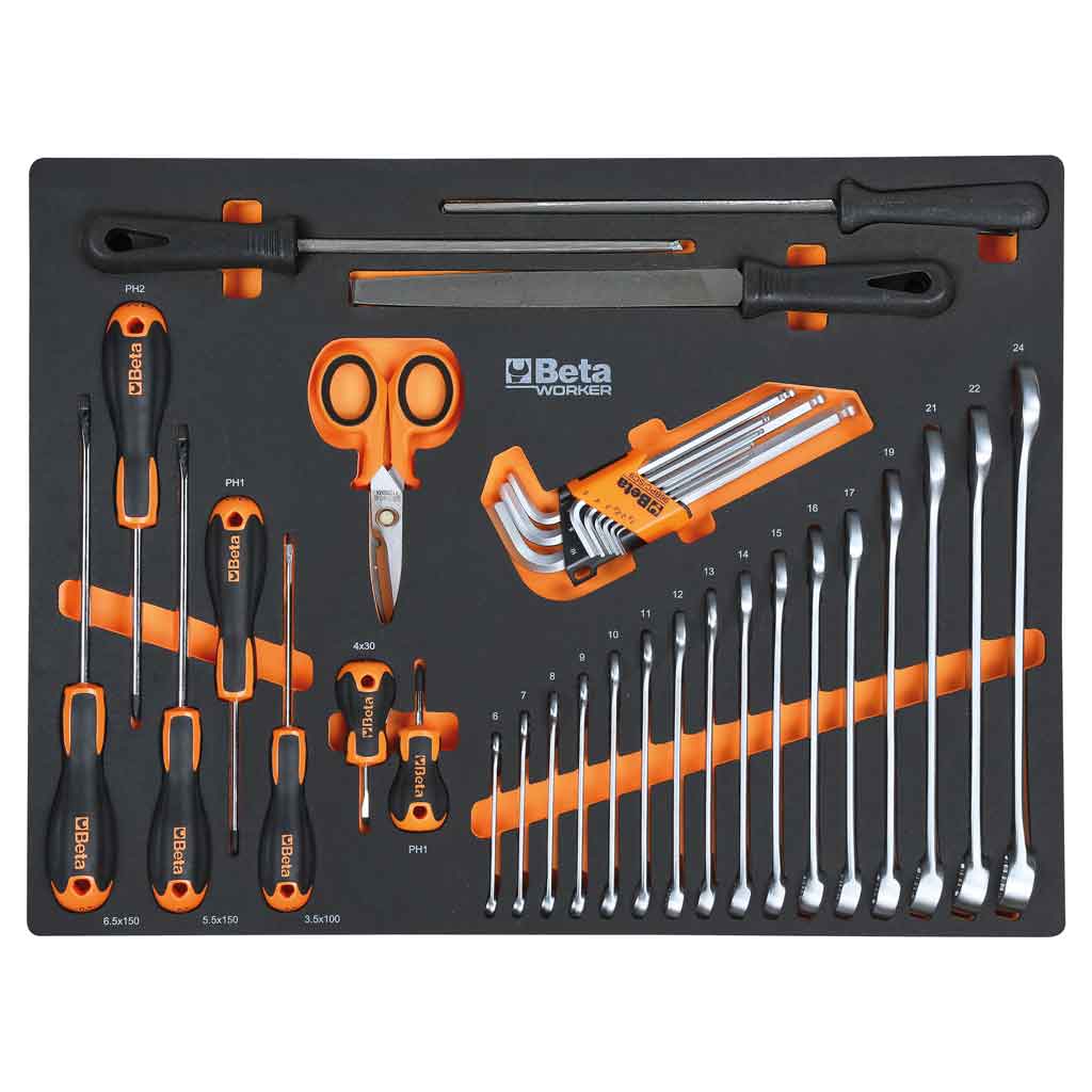 Beta C45PRO 2.0 B7W Arredo officina con 196 utensili BW 2