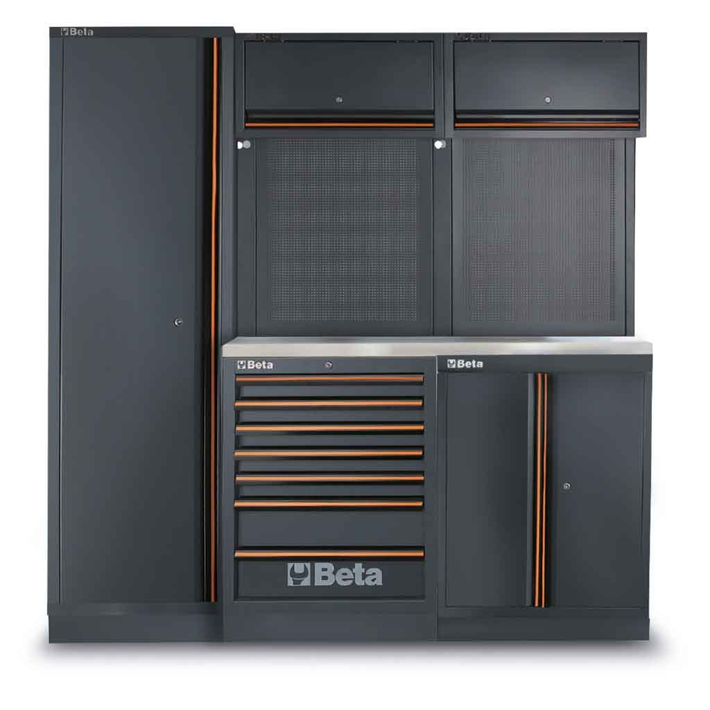 Beta C45PRO 2.0 B7X Arredo officina Piano Inox 615mm