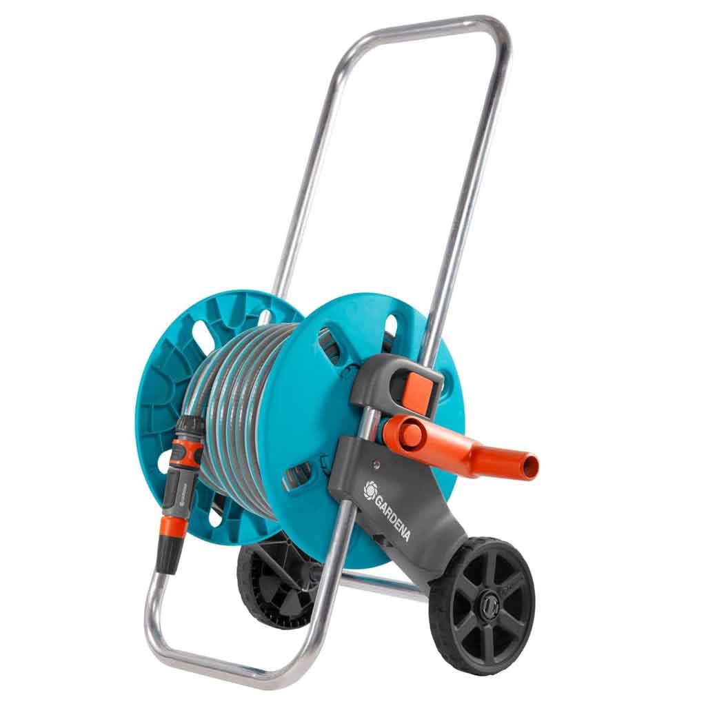 Gardena Carrello Avvolgitubo CleverRoll S con 20m di Tubo Classic 18502 50