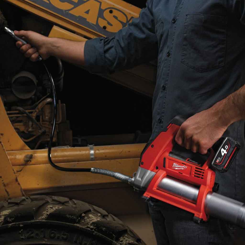 Milwaukee M12 GG 0 Pistola per grasso 12V 4933440435 Impugnatura