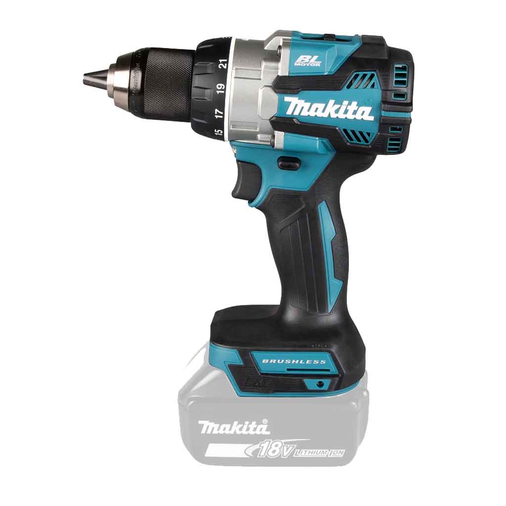 Makita DDF489Z Trapano avvitatore 18V 110Nm LXT Lato