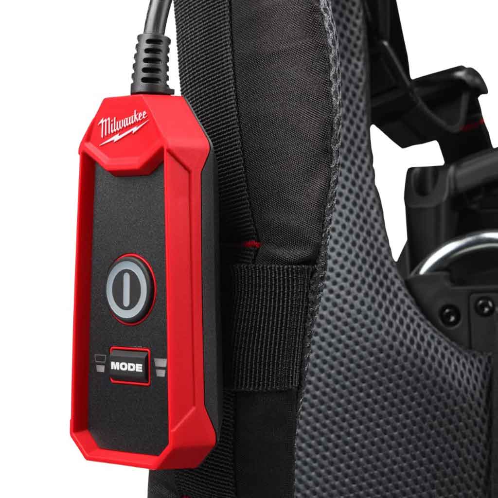 Milwaukee M18 FBPV2 0 Aspirapolvere a Zaino M18 Fuel 4933500039 Comando